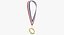Olympic Style Medal 01 Gold Worn