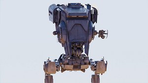 Star Wars First Order AT-ST 3D model