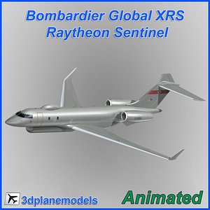 raytheon sentinel bombardier global dxf