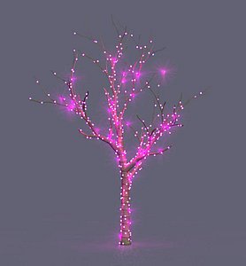 3D model winter effects