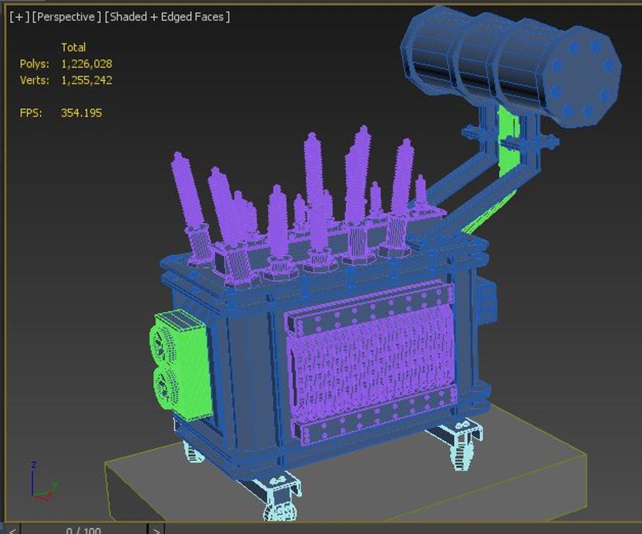 Industrial Transformer 08 Model - TurboSquid 1965194