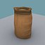 Low poly medieval background objects