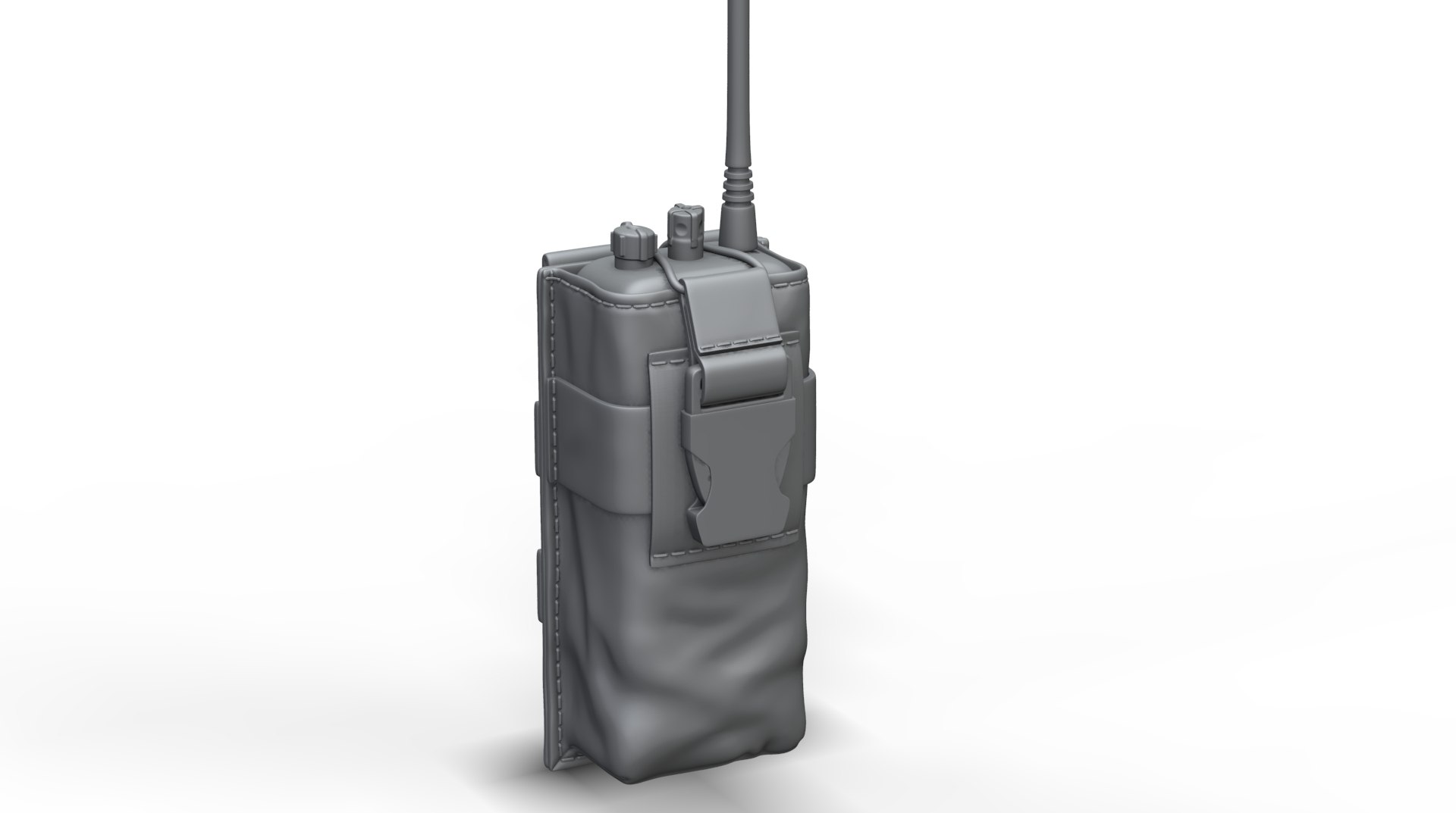 Zbrush Radio Pouch 3D - TurboSquid 1638714