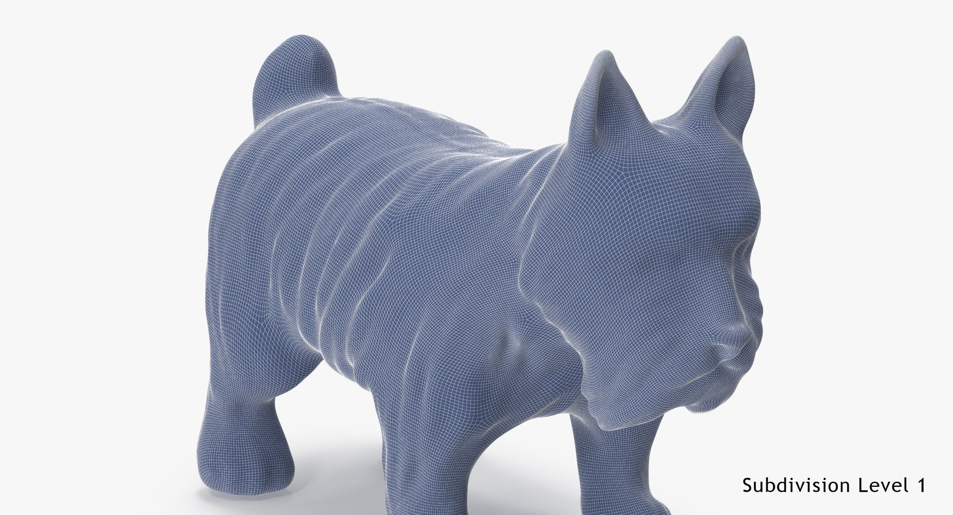 Monopoly Dog - 3d Max
