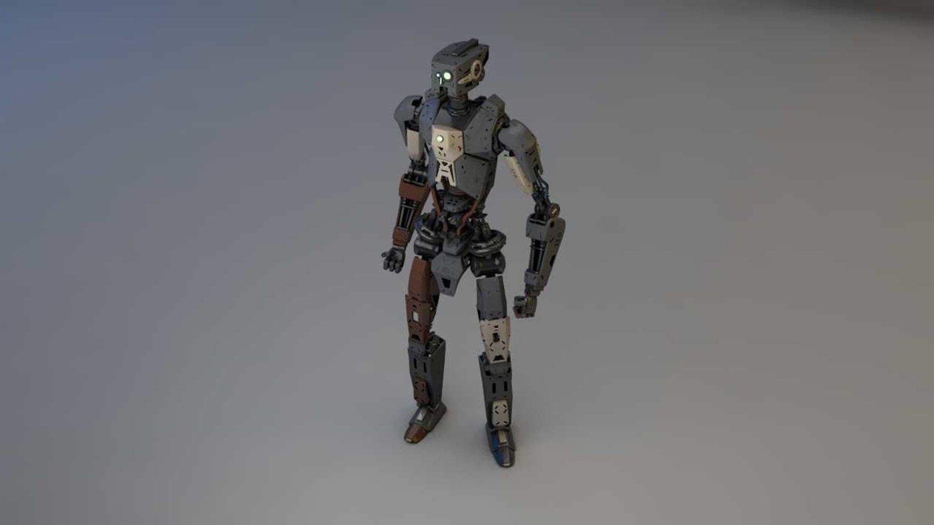 3D Model Robot Rigged - TurboSquid 1257047