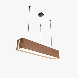 3D Wood Ceiling Lamp