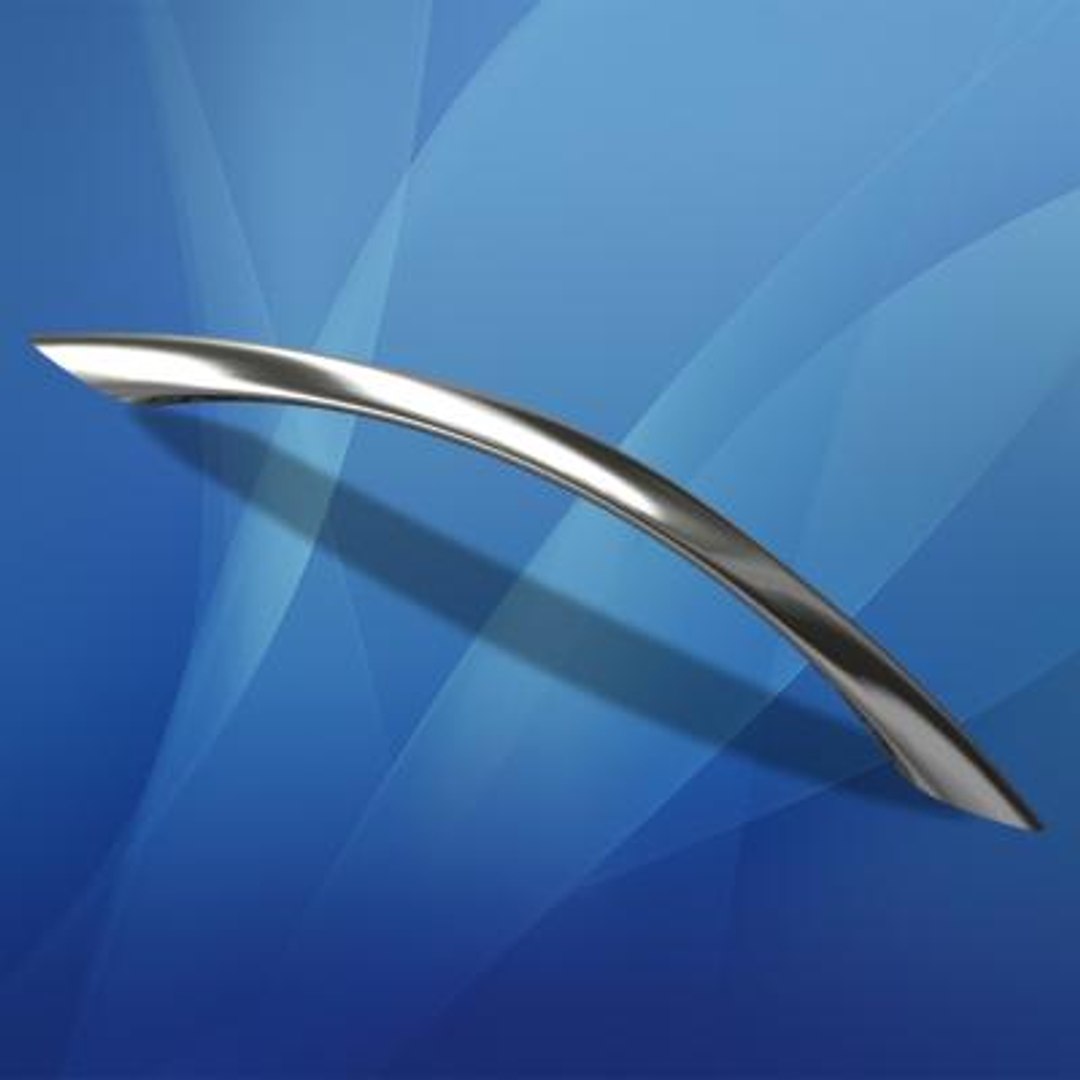 3ds Max Curved Drawer Handle Pull