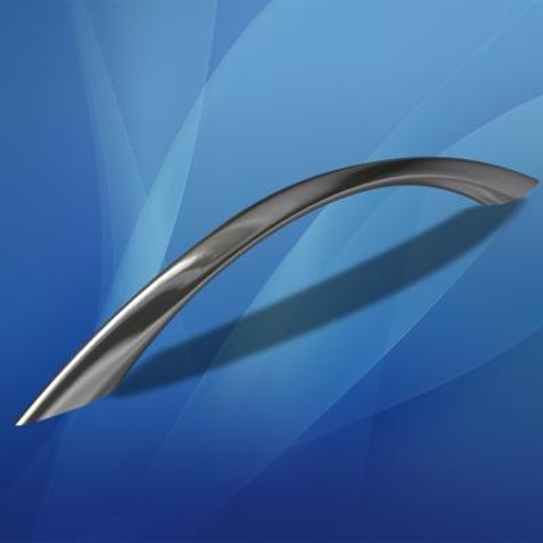 3ds Max Curved Drawer Handle Pull