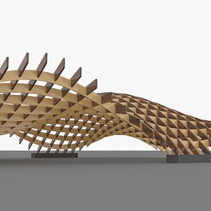Interlocking Wooden Pavilion Structure UNIT-01