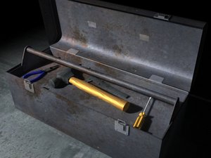 3d model tool box
