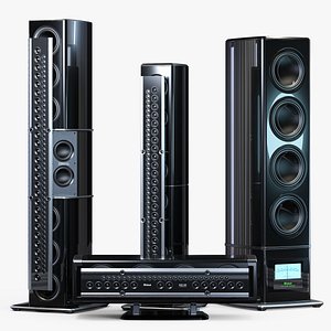 McIntosh Speakers 3D model