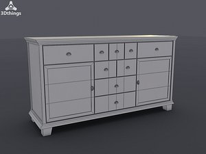 stand closet 3d model