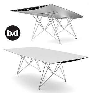 b steel table x
