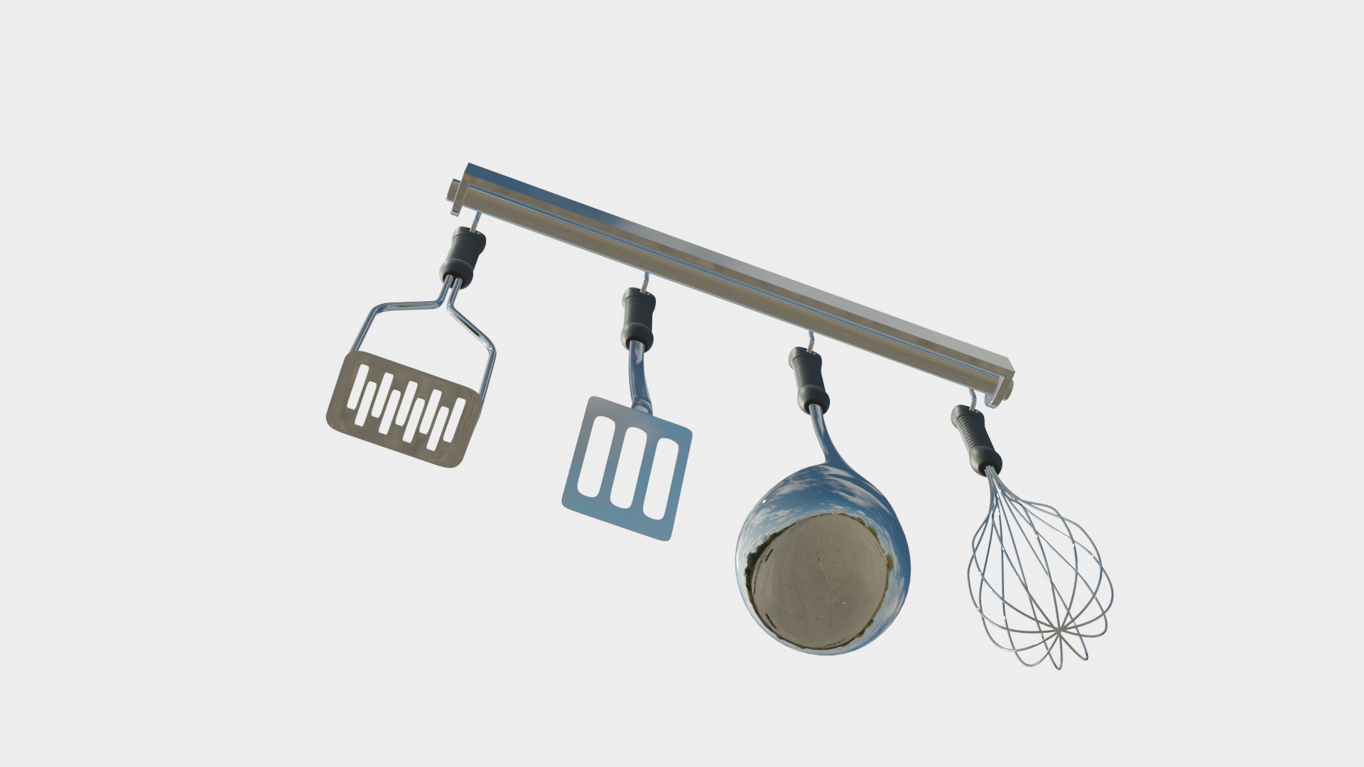 3D Model Kitchen Ladles TurboSquid 2063259   M4 