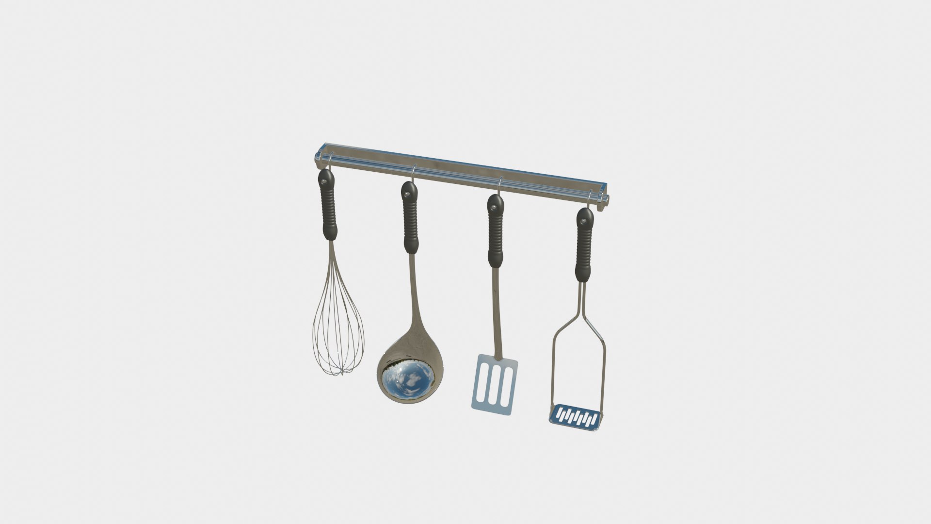 3D model kitchen ladles - TurboSquid 2063259