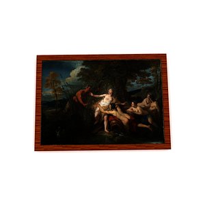 Oil Painting 3D model