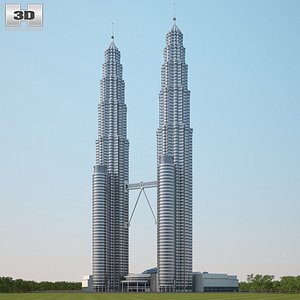 petronas twin towers model