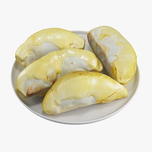 3D model Durian meat Scanned