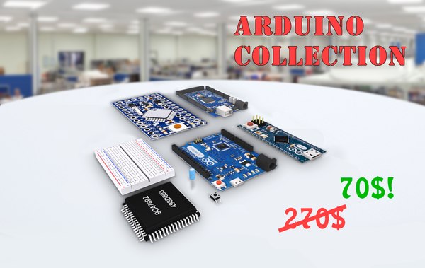 Arduino 콜렉션 3D 모델 - TurboSquid 1196985