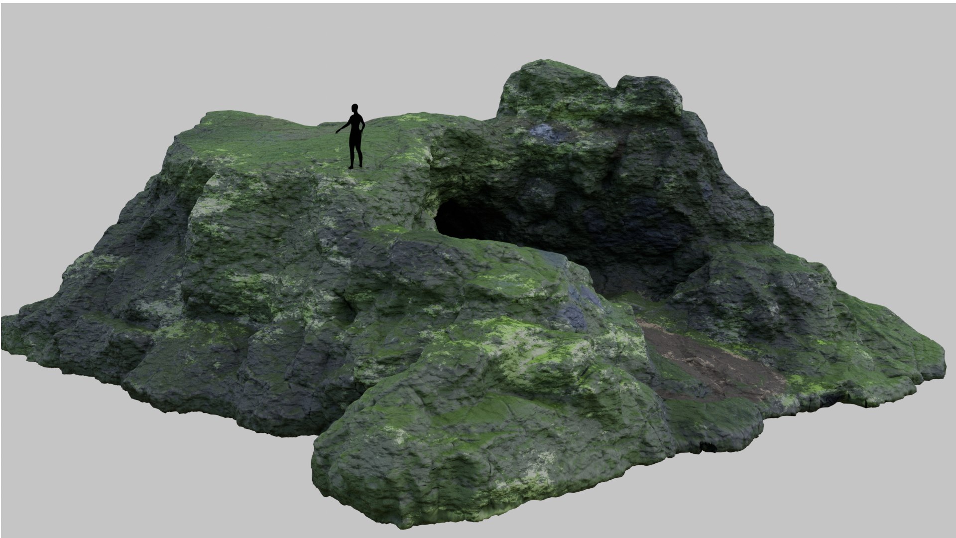 Photorealistic Cave Model - TurboSquid 2343942