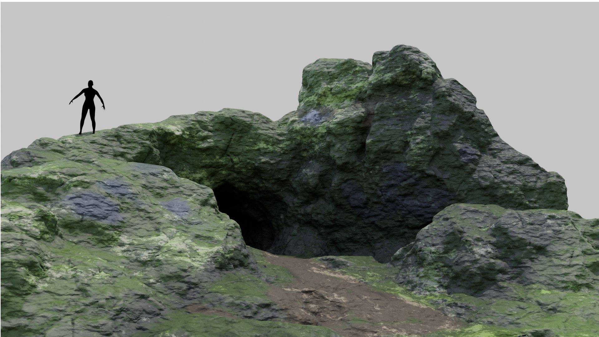 Photorealistic Cave Model - TurboSquid 2343942
