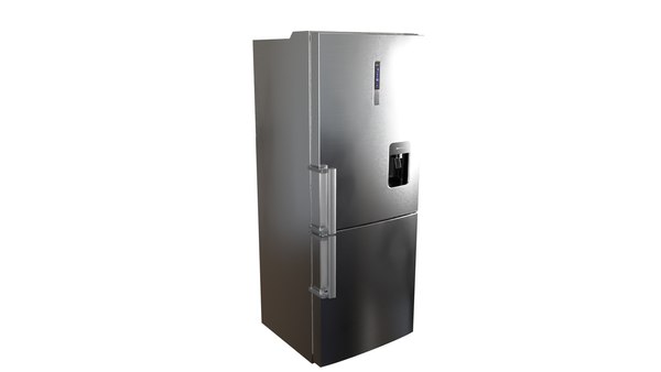 modelo 3d Rigged american fridge - TurboSquid 1898980
