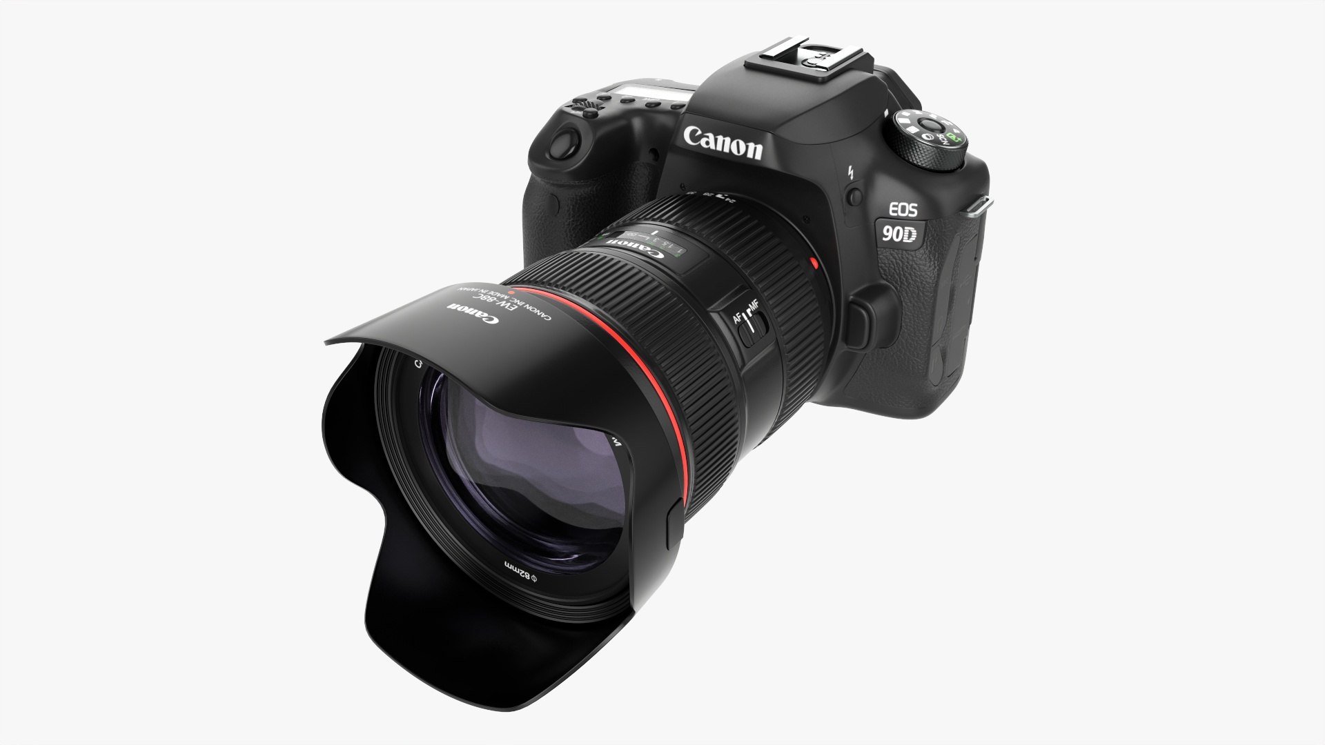 Canon EOS 90D DSLR Camera EF 24-70mm II USM Lens 03