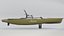Kayak for fishing Hobie Mirage Pro Angler 14 with 360 Olive 3D model