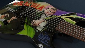 metallica kirk hammett esp 3d model