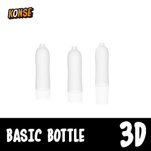 Basic Bottle 3d