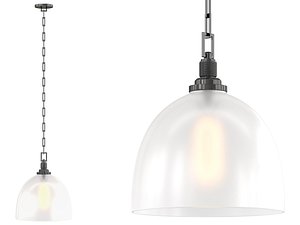 Cloche Pendant Light 3D model