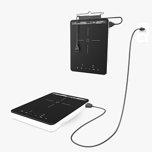 3D Tillreda induction cooker model