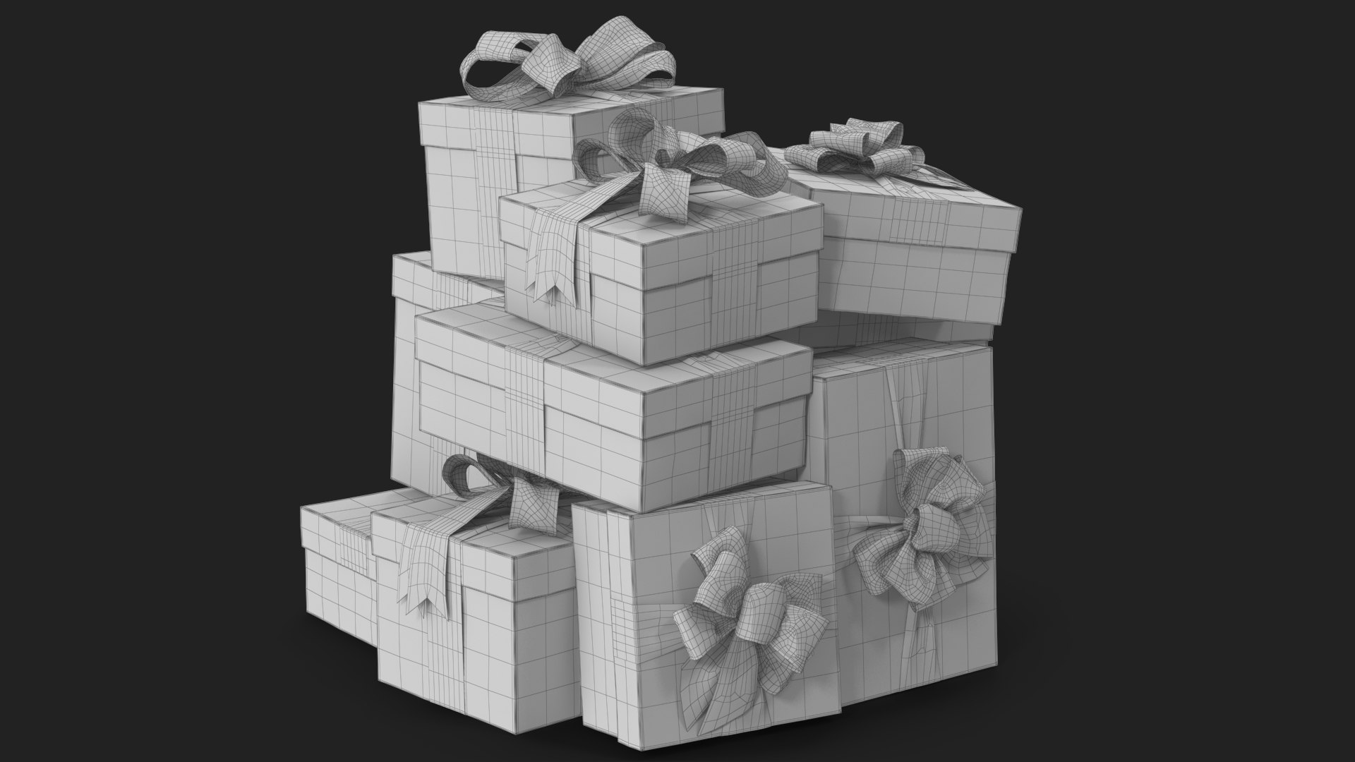 Present Gift Boxes White 3D https://p.turbosquid.com/ts-thumb/fw/ciVMCu/yO/wireframe_05/jpg/1710583205/1920x1080/fit_q87/d7f81d5ced4f7a6040c378b6445075e1732eb5d1/wireframe_05.jpg
