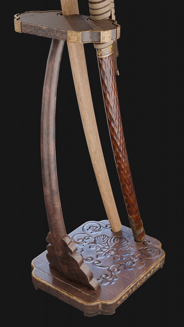 3D Katana Japanese Sword and Katana Stand - Game-ready Weapon model https://p.turbosquid.com/ts-thumb/fw/iAUg4D/tG/d/png/1743724249/1920x1080/fit_q87/b67b426f1138b300a9ca2721afa5632de6f19ea6/d.jpg