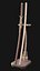 Katana Japanese Sword and Katana Stand - Game-ready Weapon