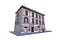 Realistic Italian Old City Building 002