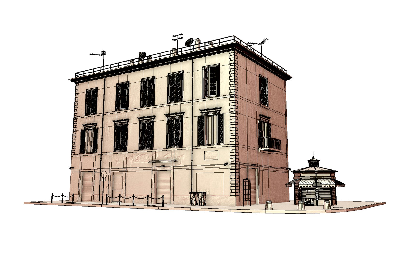 Photorealistic Italian Apartment Building 3D model https://p.turbosquid.com/ts-thumb/fw/iRJHzM/l2/16/png/1732560144/1920x1080/fit_q87/335999d09cdf85fa40f84d5ed25298a91ade3d98/16.jpg