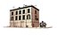 Realistic Italian Old City Building 002