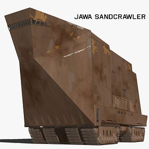 3D Sandcrawler Models | TurboSquid
