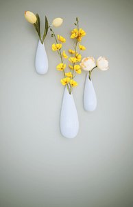 cinema4d wall vase