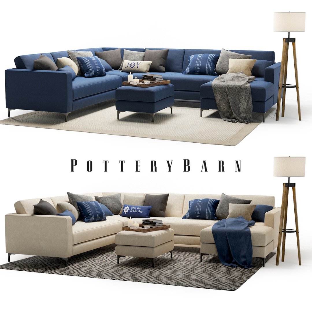 Jake sectional pottery barn sale