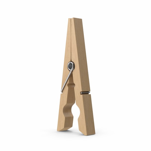 3D Clothes Peg model - TurboSquid 1841497