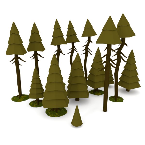 obj trees atlas