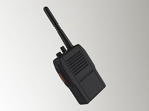 3d model walkie talkie