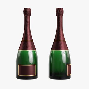 Champagne bottle