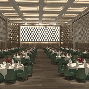 Banquet Hall 3D