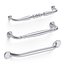 Curved pull handles