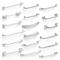 Curved pull handles