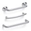 Curved pull handles