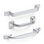 Curved pull handles